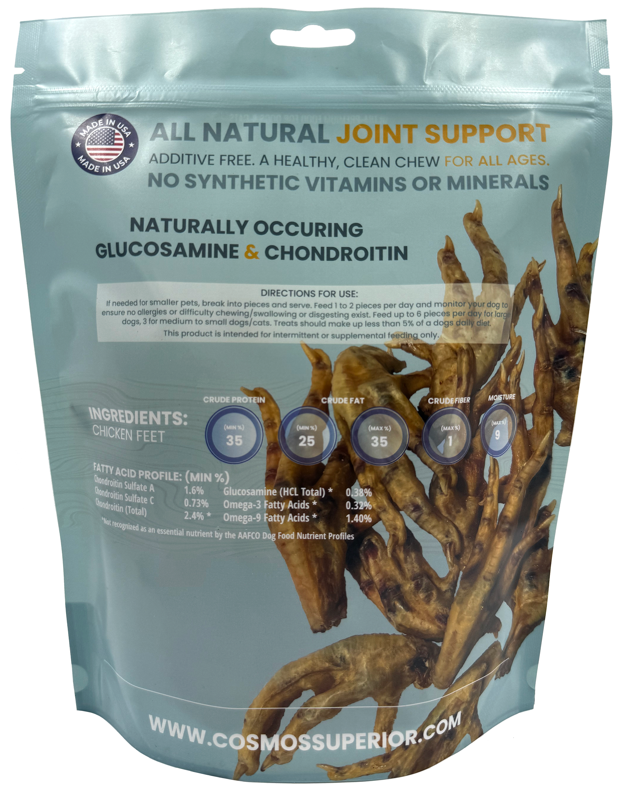 18 ct. Cosmo's Chicken Feet