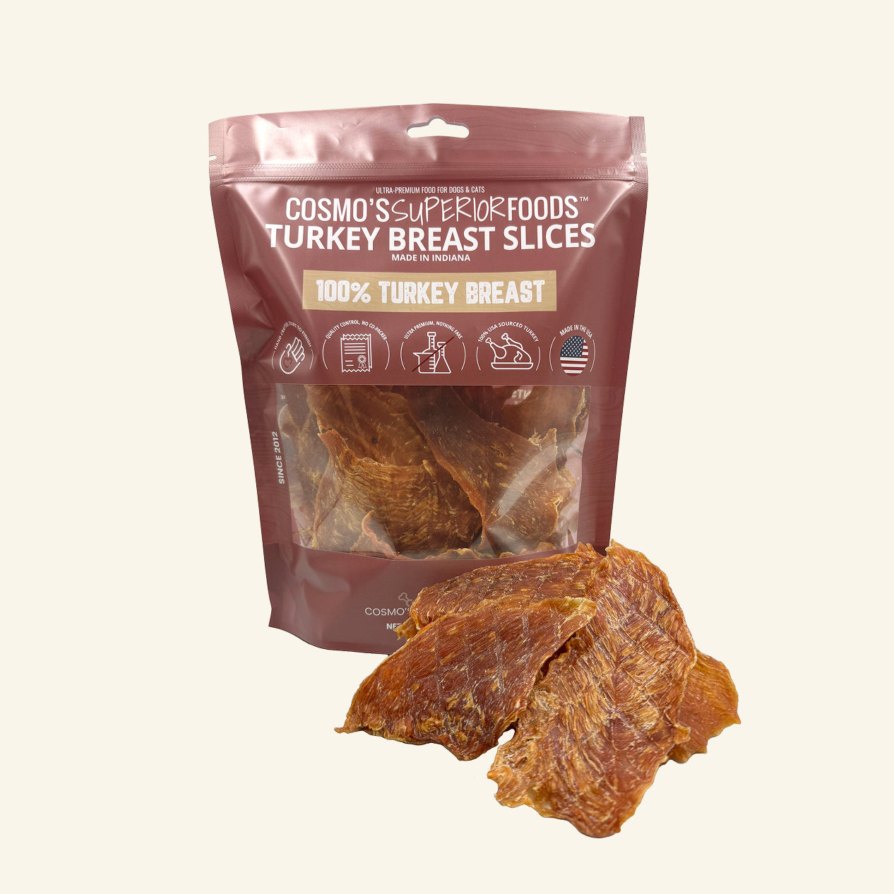 Cosmo's Signature Turkey Breast Slices - 8 oz