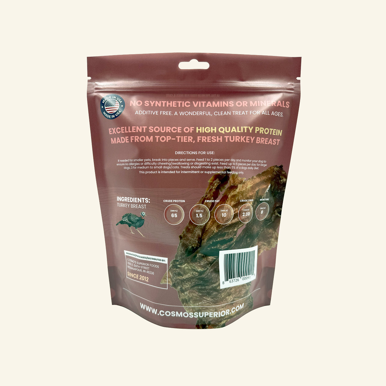 Cosmo's Signature Turkey Breast Slices - 8 oz