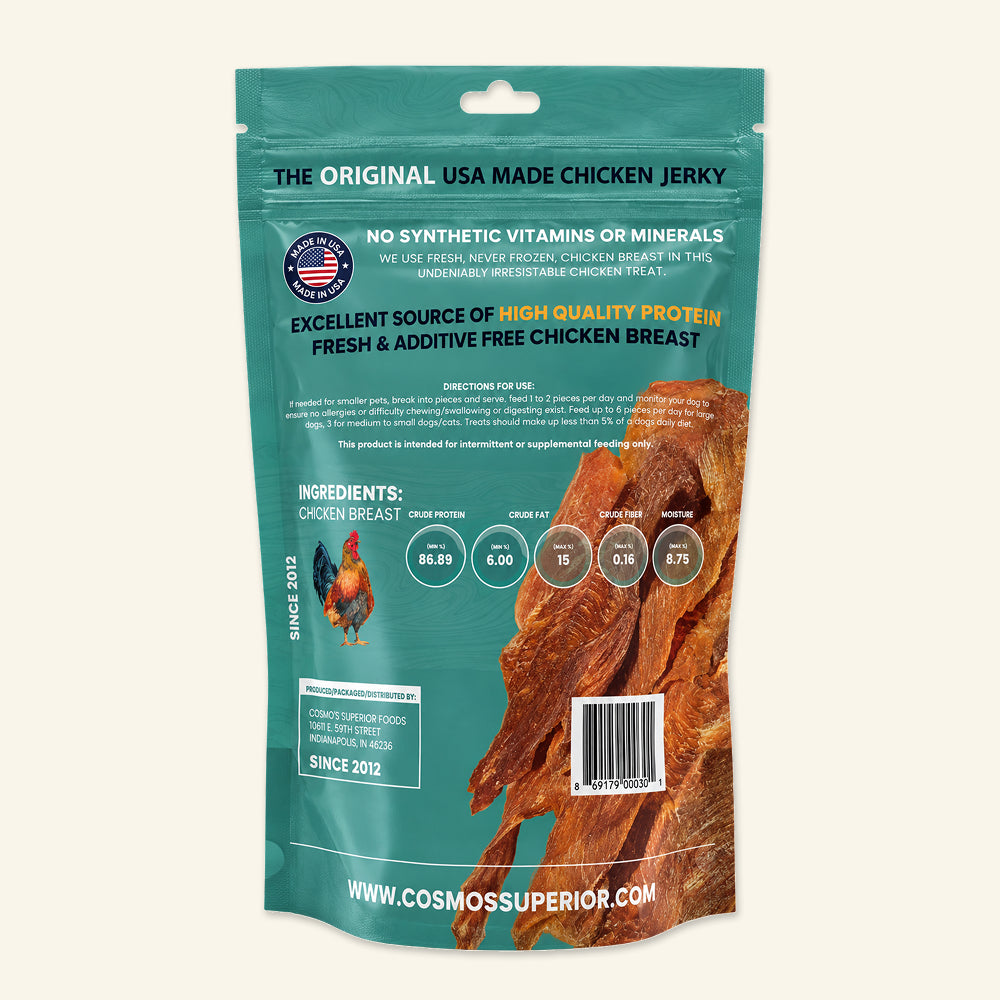 Cosmo's Signature Chicken Jerky - 4 oz