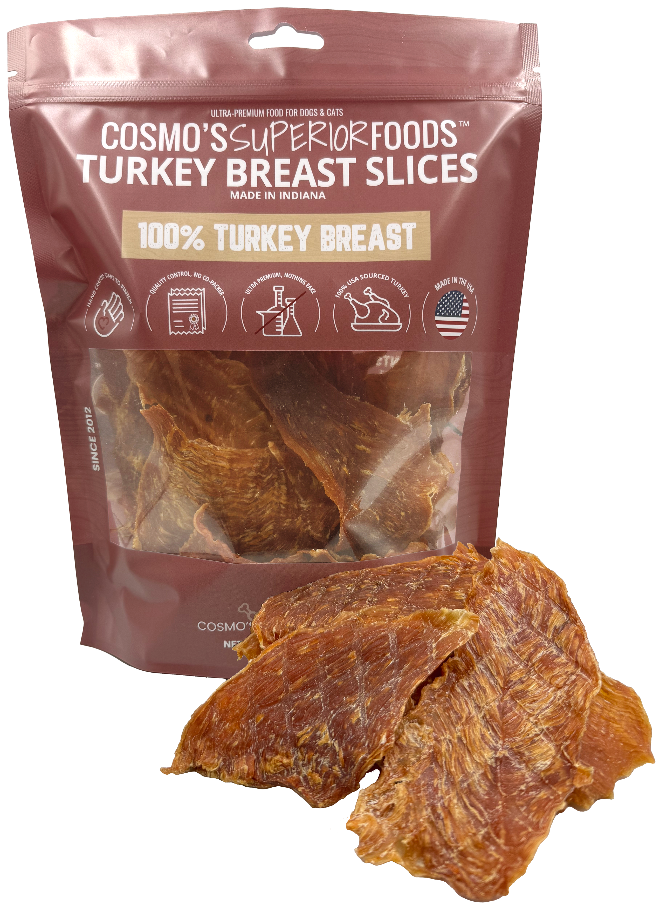 Cosmo's Signature Turkey Breast Slices - 8 oz