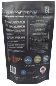 **NEW RELEASE** Cosmo's Wild Sockeye RAW Functional Food Finisher™ -- Natural Omega-3s