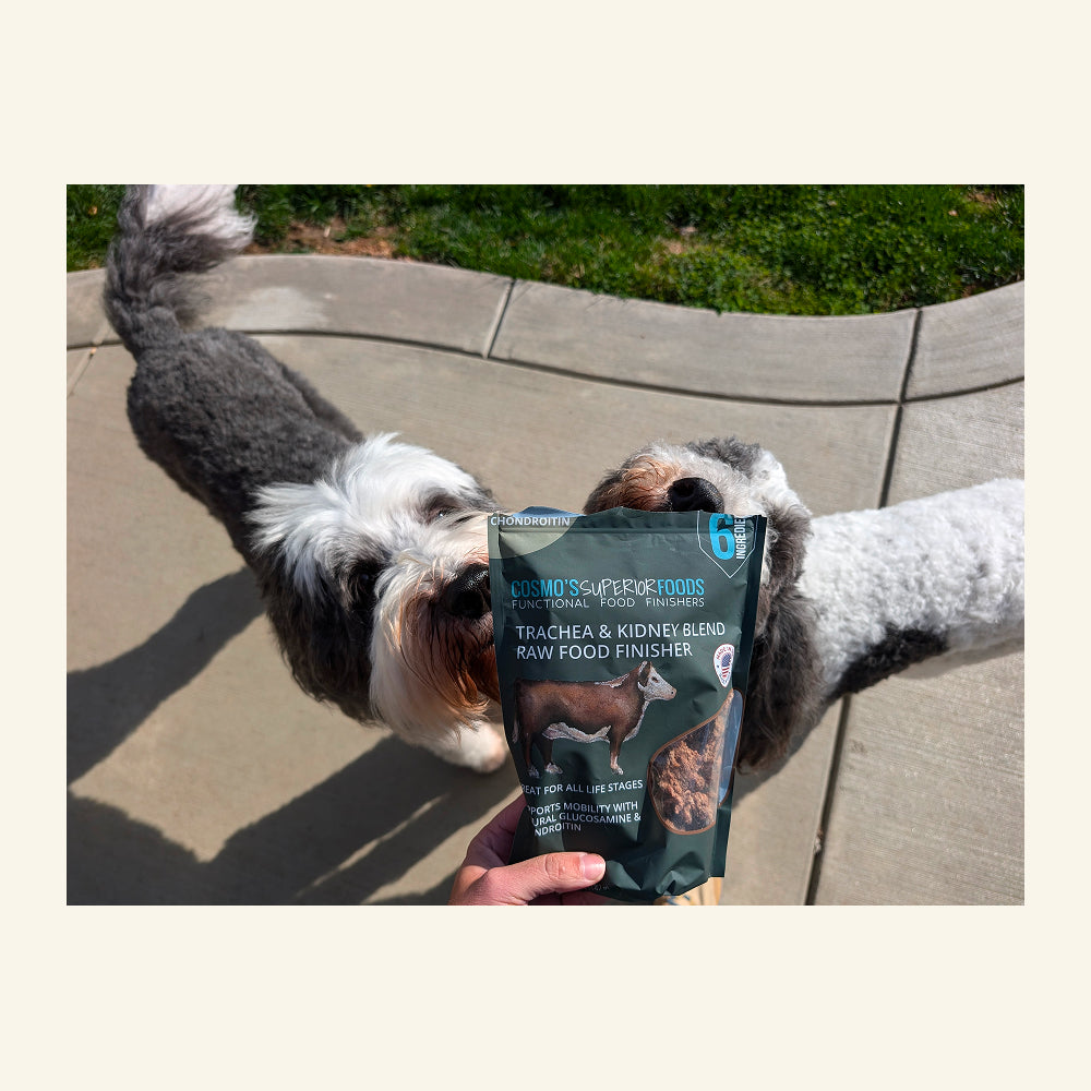 **NEW RELEASE** Cosmo's Trachea & Kidney Raw Food Finisher™ -- Mobility Support!