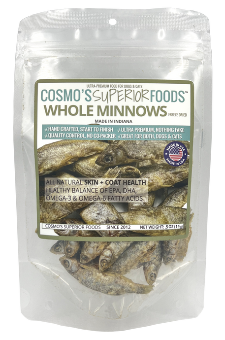 Cosmo's Superior Whole Minnow 0.5 oz