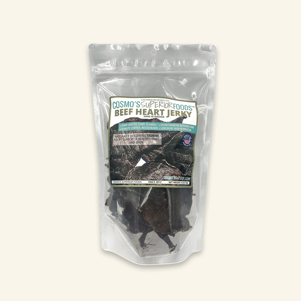 Cosmo's Signature Beef Heart 4 oz