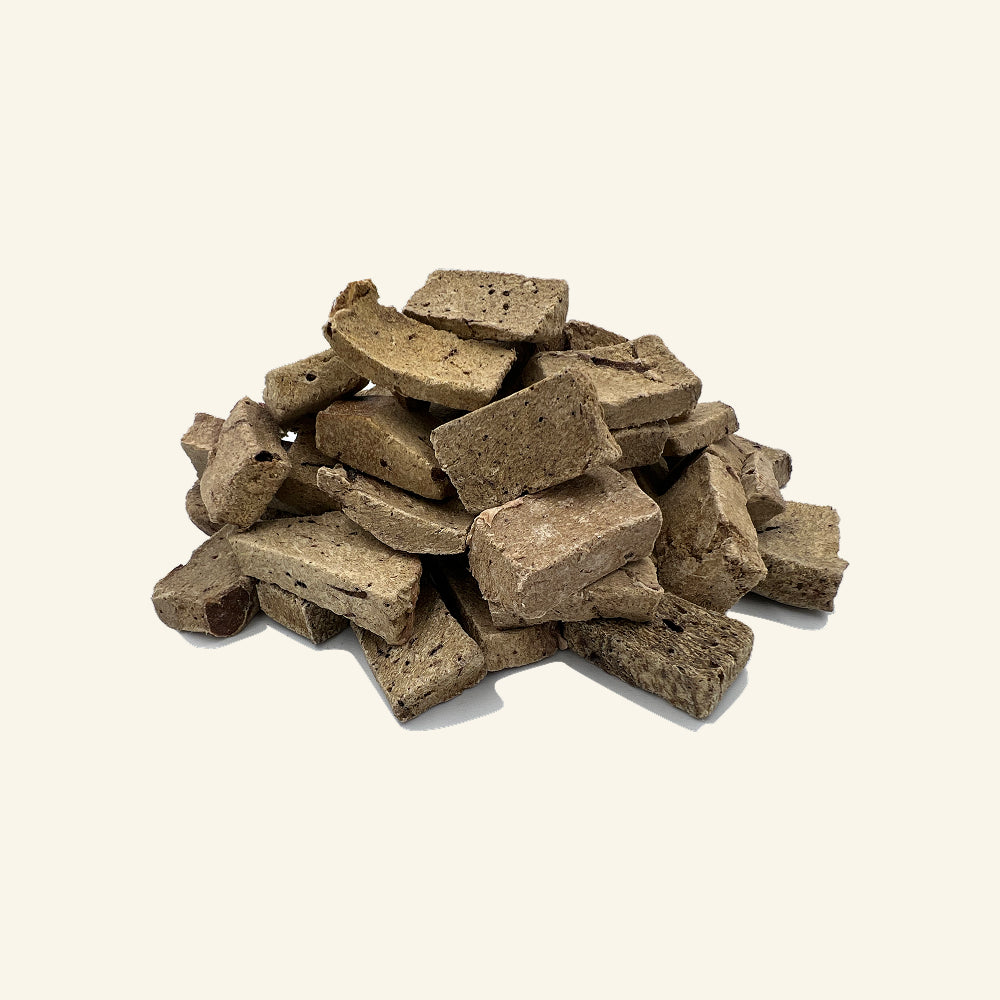Cosmo's Diced Bison Liver 5 oz – Freeze-Dried Dog & Cat Treat – Single Ingredient Pet Snack